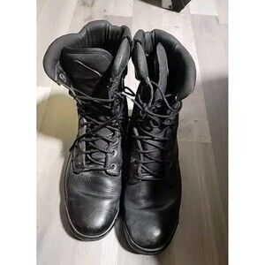 Rocky RB/01-01 Men’s Black Leather Insulated Military Combat Boots Sz 9.5 W